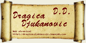 Dragica Đukanović vizit kartica